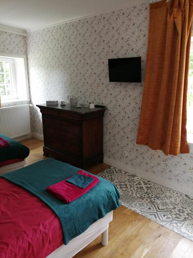 Chambre E Andre Le Domaine Des Jardins De Bracquetuit Buitenkant foto