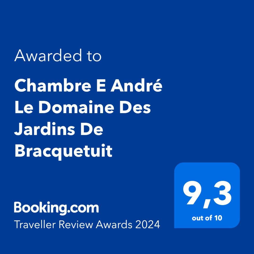 Chambre E Andre Le Domaine Des Jardins De Bracquetuit Buitenkant foto